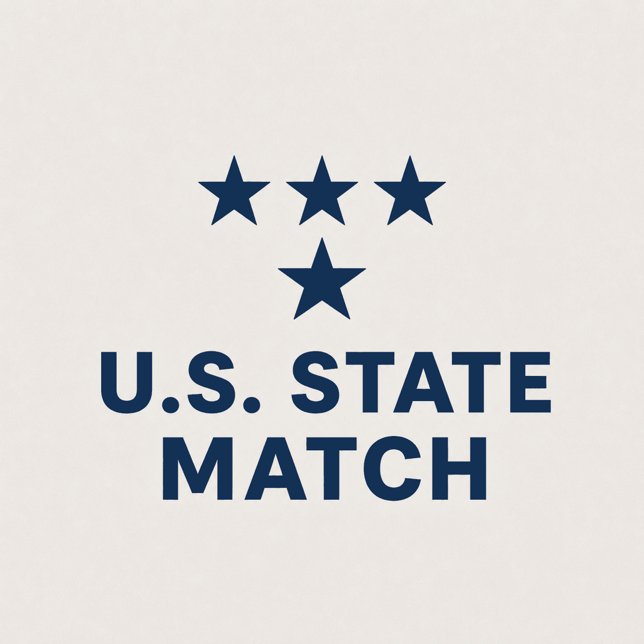 U.S. State Match Report